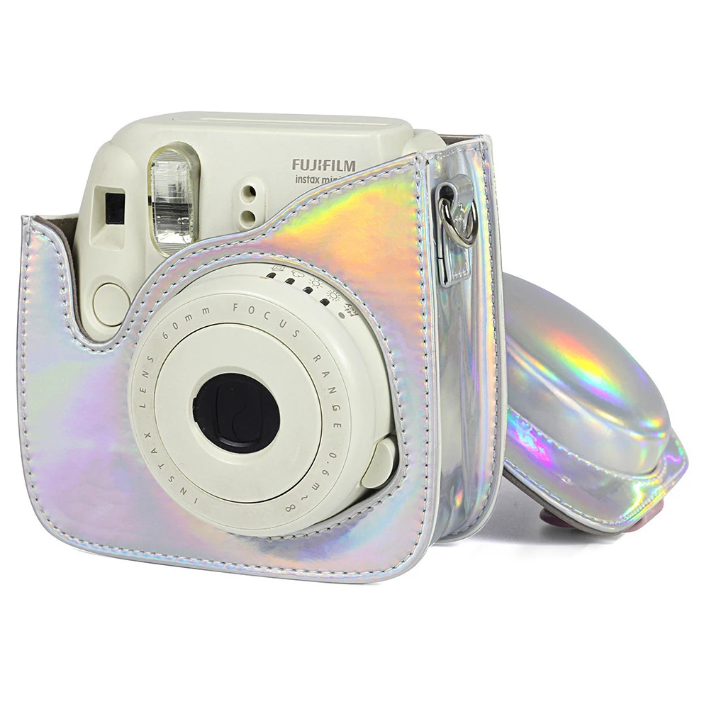 Волшебная лазерная сумка для камеры Fujifilm Instax Mini8/8+/9 Polaroid Funda Objetivo чехол для камеры протектор Instax Mini 9 чехол фотосумка