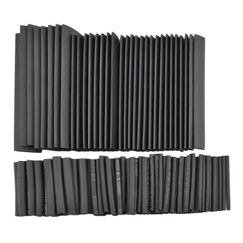 

127pcs Heat Shrink Tubing Tube Wire Insulation Sleeving Kit Car Electrical Shrinkable Cable Wrap Assorted Polyolefin