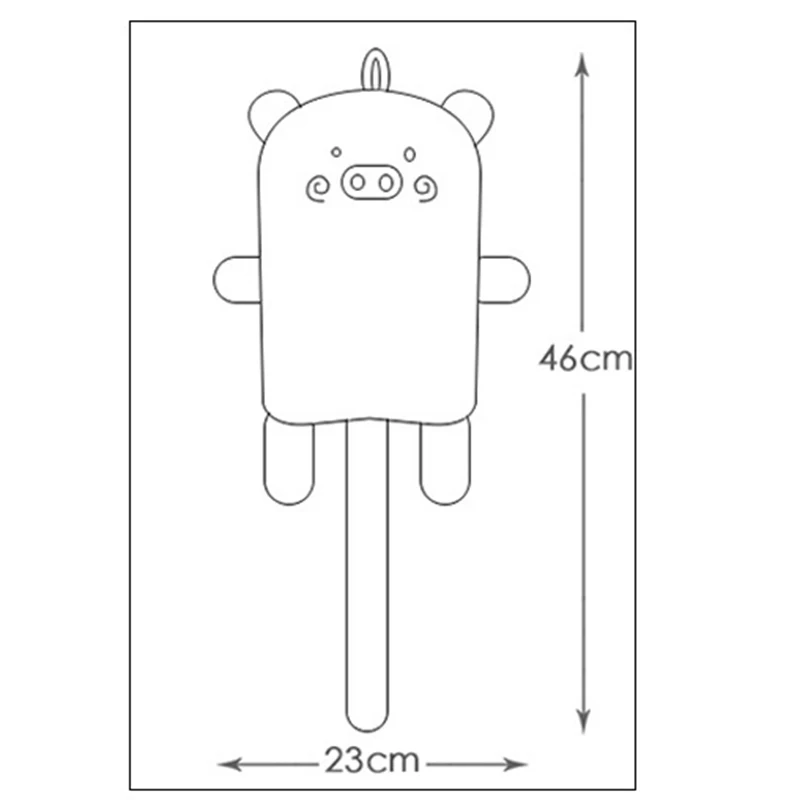Полотенце для рук длинный хвост свиньи для купания креативное полотенце s Кухня Ванная комната мультфильм милый стиль висячая ткань протирать Мягкие плюшевые Dishcloths