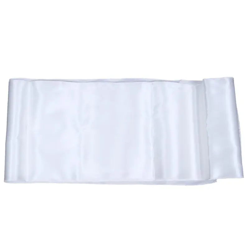 

5pcs Table Runners Chair Sashes Swags Wedding Party Table Decoration Beige