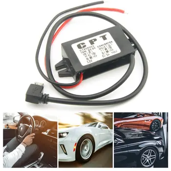 

DC/DC Converter Car Charger DC Voltage Power Regulator Converter Module 12V To 5V 3A with Waterproof Housing