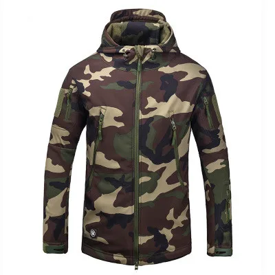 Four-color jungle Военная форма тактическая одежда армия спецназ милитари спецодежда мужская рабочая тактика тактическая военная одежда ww2 тактические тактическая униформа военная одежда для мужчин немецкая военный камуфляж тактика - Цвет: Four-color jungle