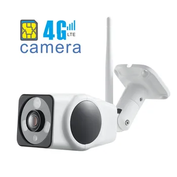 

4G SIM Card Camera Outdoor 1080P 5MP Bullet 4g Cam Wireless CCTV Security Surveillance SD Card breed field alarm not networ wifi