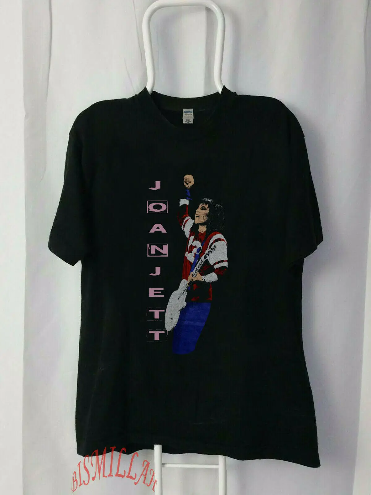 

Joan Jett Shirt Vintage tshirt 1982 Rock N' Roll Tour Blackhearts Thommy Price Printed Mens Men T Shirt