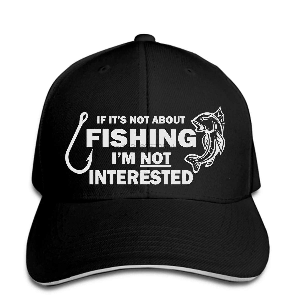 Не рыбалка не интересует бейсболка забавная бейсболка олень рыба карп день отцов PT5 snapback шляпа пиковая