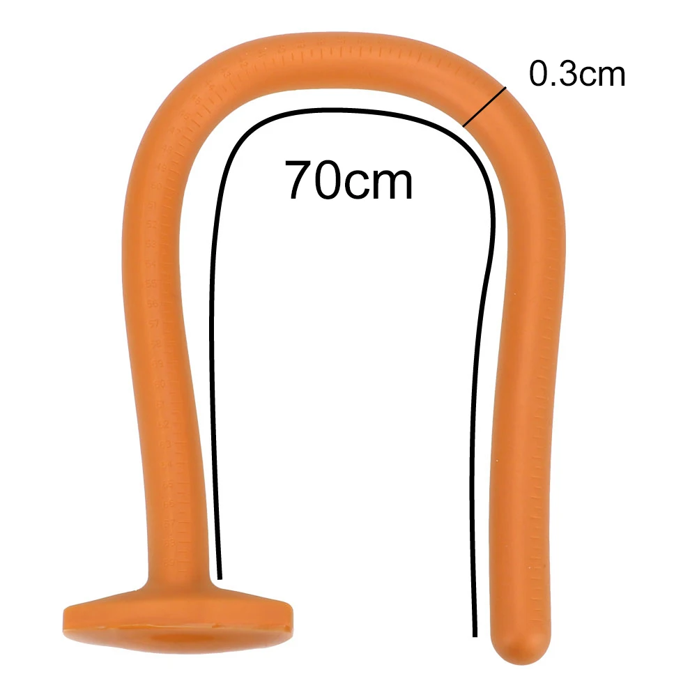 Extra Long Anal Dildo For Prostate Massage In Liquid Silicone_voghion.com