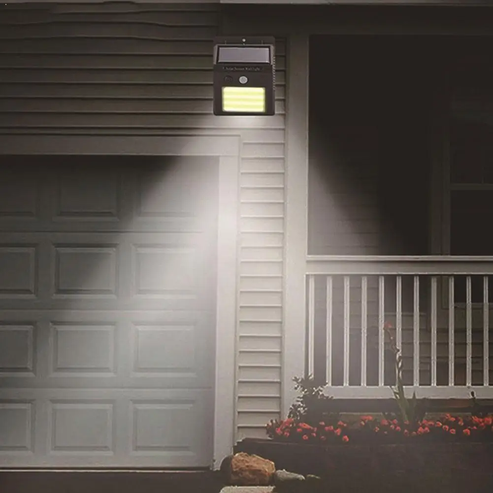 

120 COB Solar Light Outdoor Solar Lamp Waterproof PIR Powered Solar Decoration Light For Garden Motion Sunlight Stre Sensor K0R7