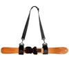 Ski Pole Carrying Strap Adjustable Ski Pole Shoulder Strap Skiboard Fixed Strap with Ant-Slip Pad Nylon Skiing Bag For Ski board 5
