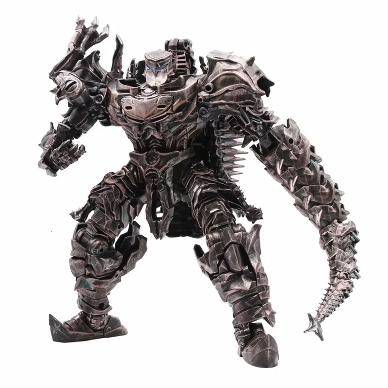 AOYI LS11 LS-11 трансформация фигурка 37 см Scorn Dinobots древний Бегемот динозавр Фильм модель Сплав Abs ко деформации