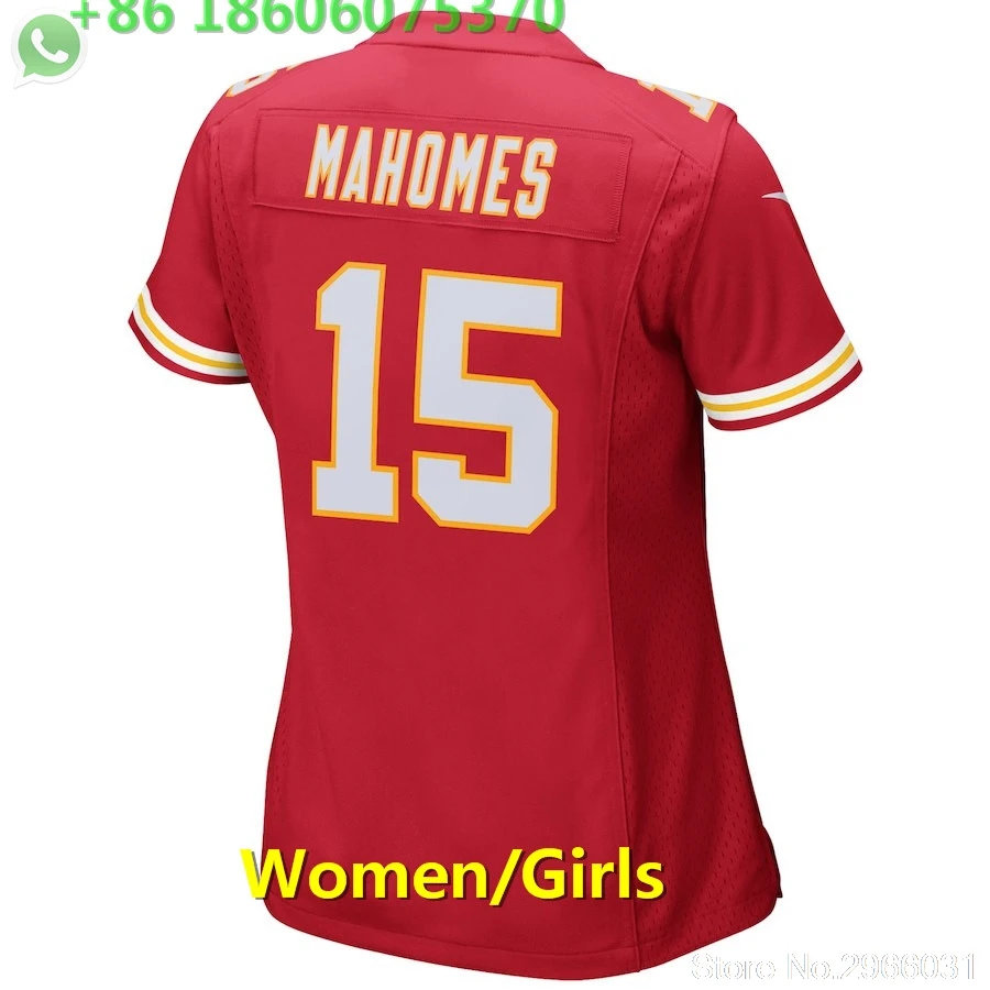 

2018 Free shipping A+++ quality women 15 patrick mahomes Jersey Kansas City