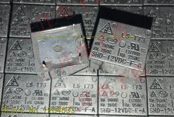 4 LS-T73 SHD-12VDC-F-A T73-1A-12V-10A