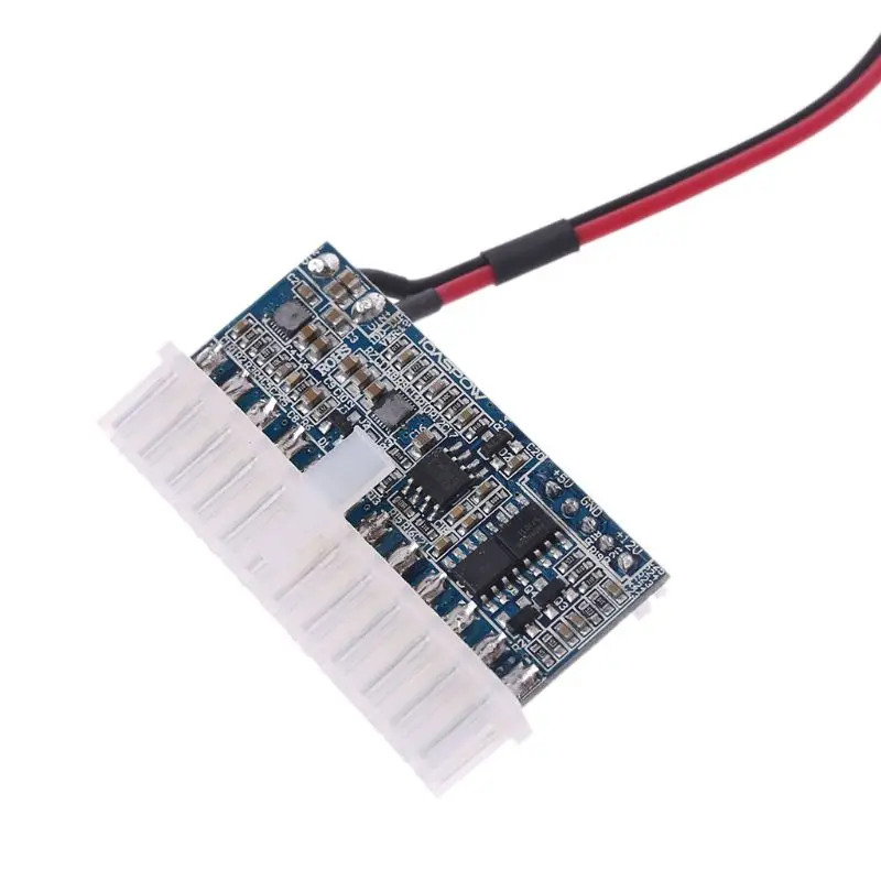 DC 12V 160W 24Pin ATX Switch PSU Car Auto Mini ITX Power Supply Module Cable