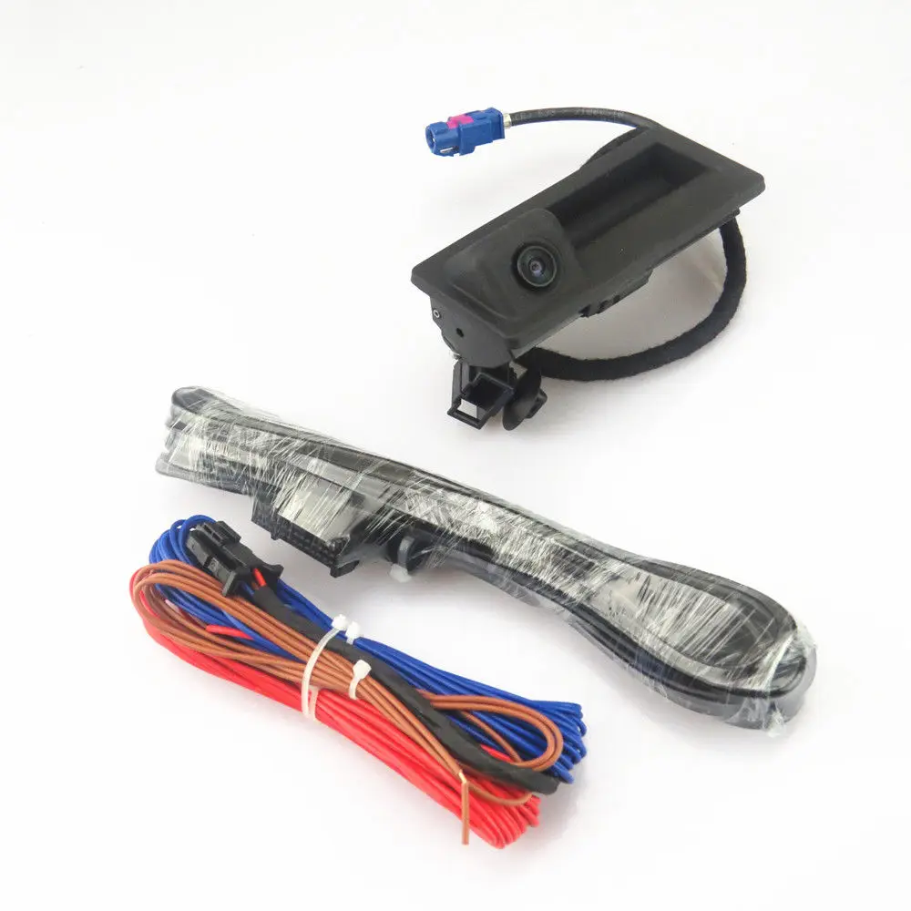 FHAWKEYEQ Автомобильная rgb камера заднего вида + кабель для VW Jetta MK6 Passat B7 Tiguan RCD510 RNS510
