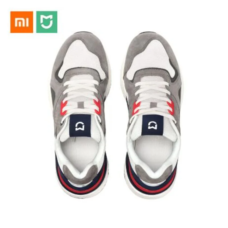 Новые оригинальные мужские кроссовки Xiaomi Mijia в стиле ретро, спортивные кроссовки из натуральной кожи, дышащие замшевые кроссовки|Смарт-гаджеты|   | АлиЭкспресс