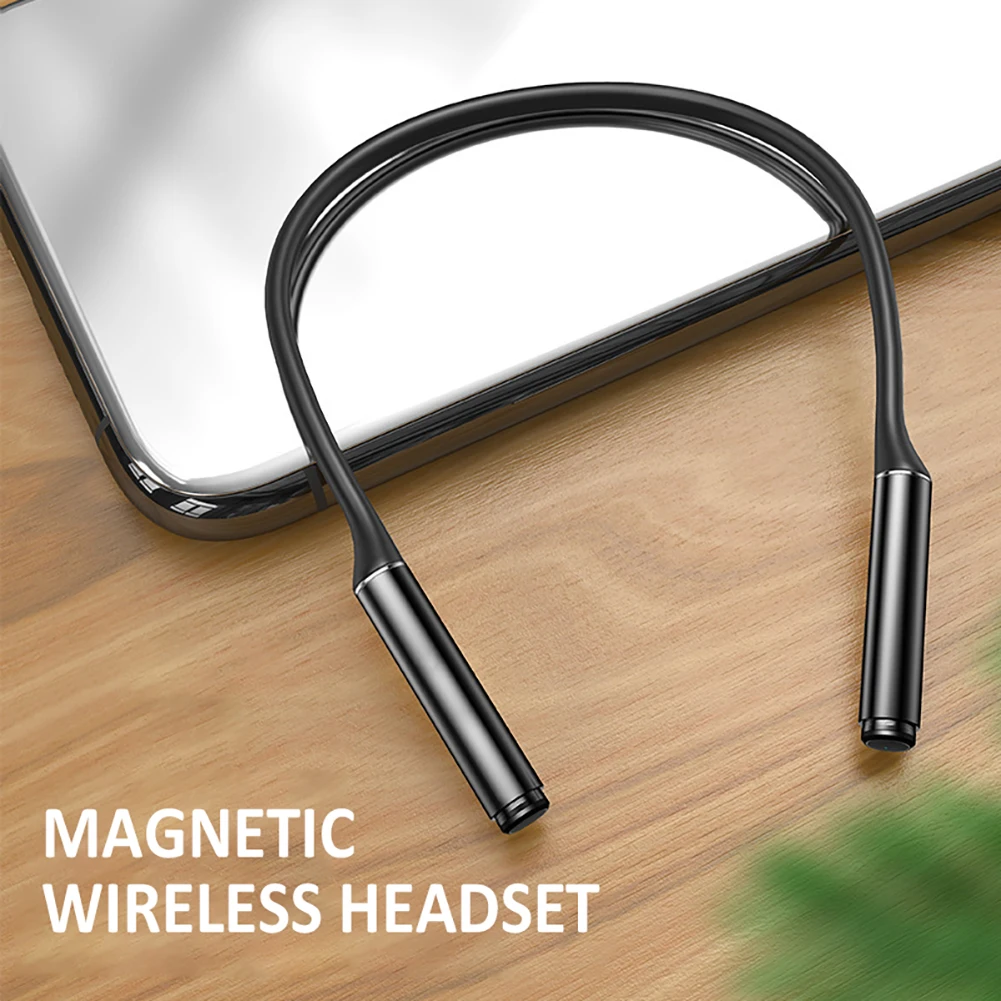 G30 Hanging Neck Bluetooth 5 1 Headset Magnetic Earbud Type Binaural Wireless Call Sports Waterproof Music Earphones With MIC