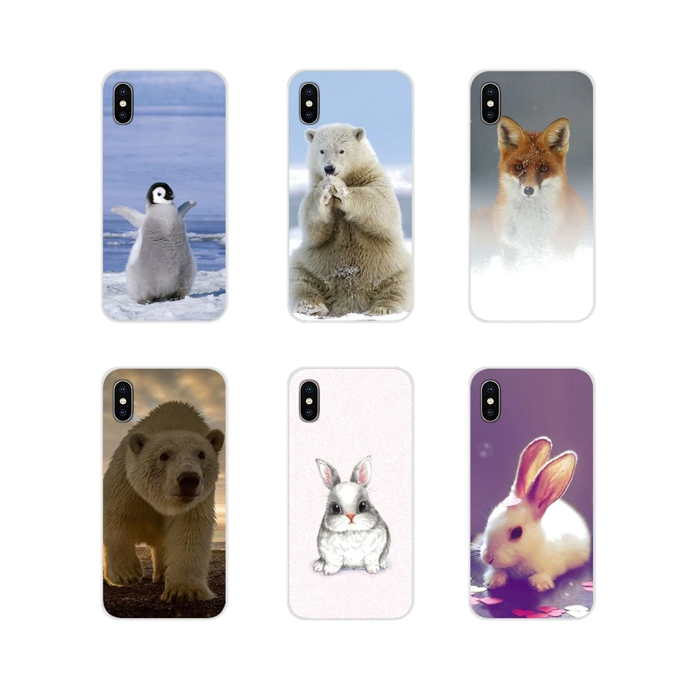 Для Apple iPhone X XR XS 11Pro MAX 4S 5C SE 6 S 7 8 Plus ipod touch 5 мягкий ТПУ чехол Теплый Зимний кролик