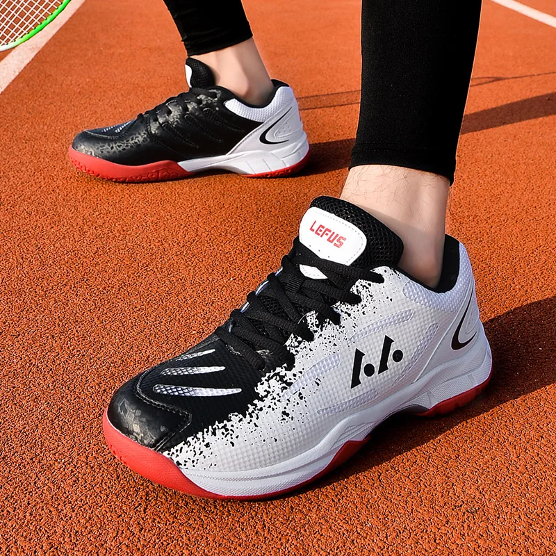 Description Picture 3 of itemNew Training Tennis Shoes Men Size 36-45 Light Weight Badminton Shoes Anti Slip Tennis Sneakers Breathable Volleyball Shoes