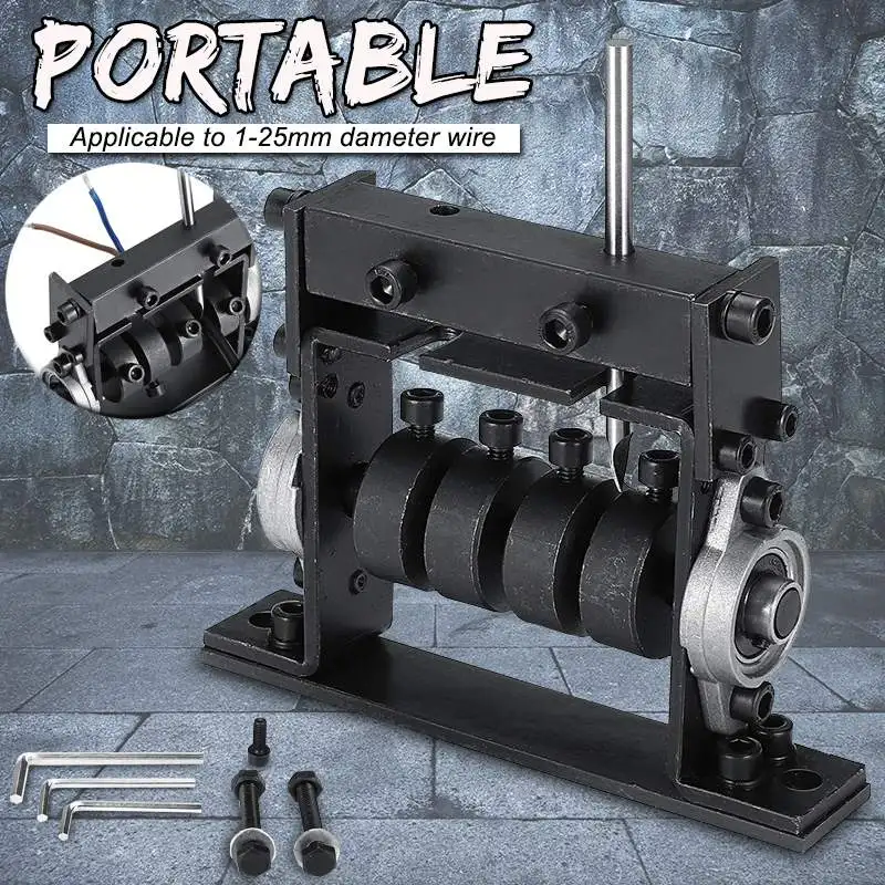 

Manual Portable tool kit Wire Stripping Machine Scrap Cable Peeling Machines Stripper for 1-25mm Hand Tool Can Connect Drill