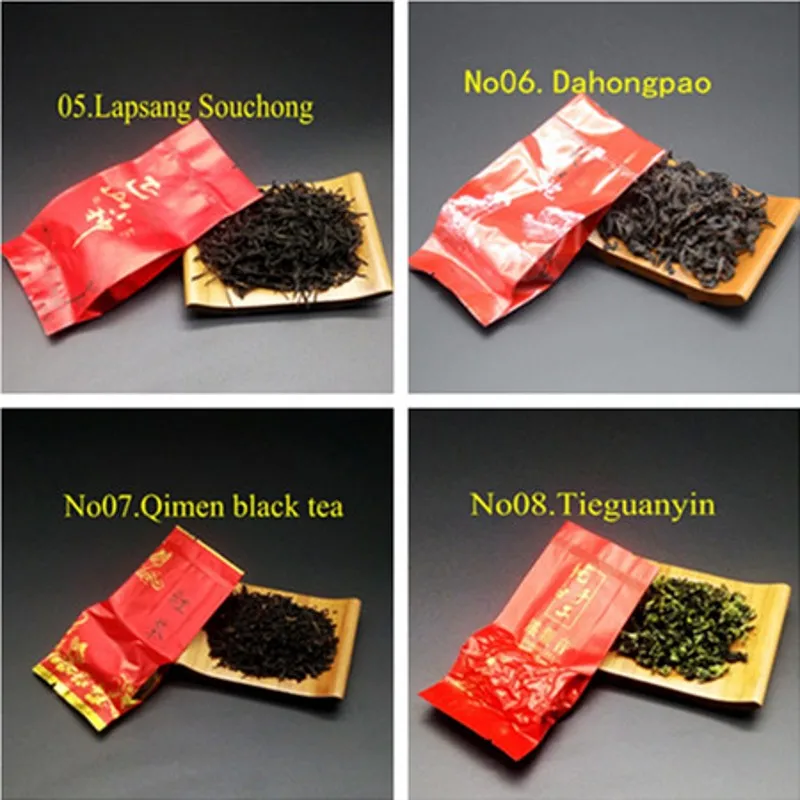 16 разных ароматов Китайский чай включает в себя молоко Oolong Pu erh травяной цветок