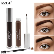 SANIYE коричневый гель для бровей, макияж для бровей, усиленный краситель для бровей, с помощью кисти для макияжа M303