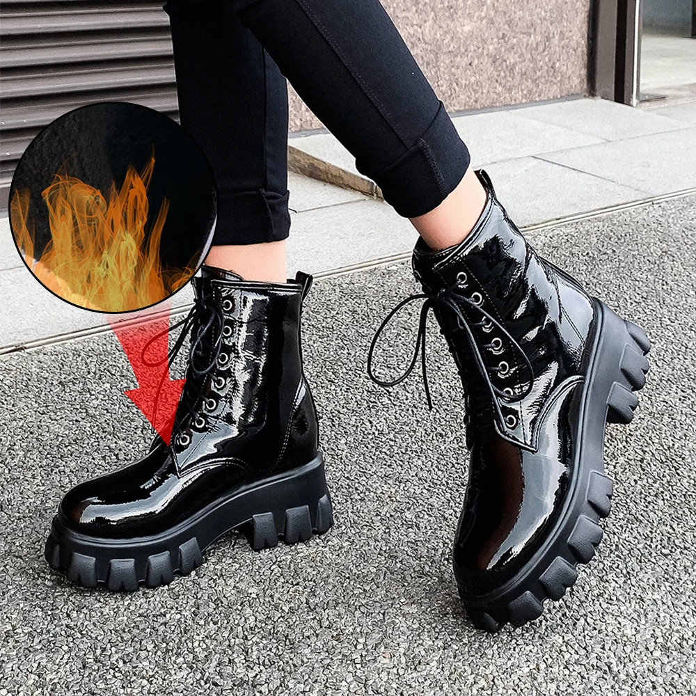 platform womens boots