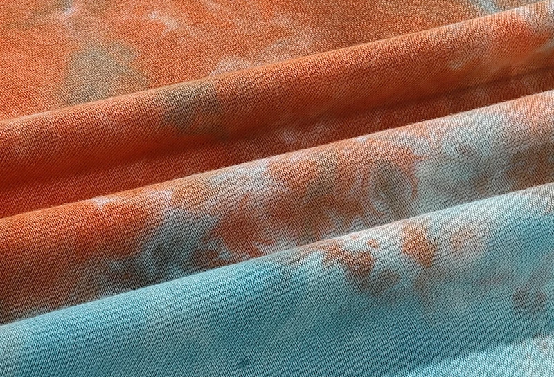Hanorace cu glugă pentru bărbați, 100% bumbac, model tie-dye, trening, Haruku, pulovere, haine de damă Y2K, topuri_voghion.com
