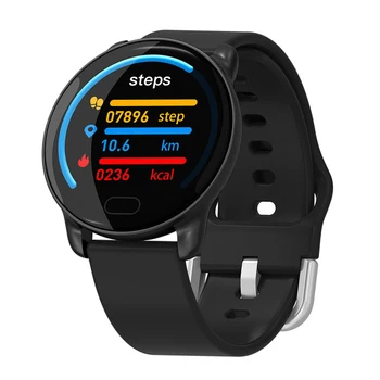 

Men K9 Bluetooth V4.0 Smart Watch 1.22 Inch Full Touch Screen Blood oxygen Fitness Tracker Men IP68 waterproof Women Smartwatch
