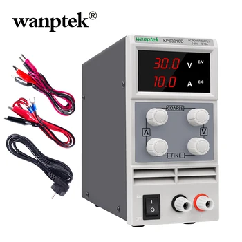 

Wanptek 3/4 digits bench LAb Precision Adjustable Power Supply DC 30V10A 120V 3A Support AC 110V-230V k3010d current stabilizer