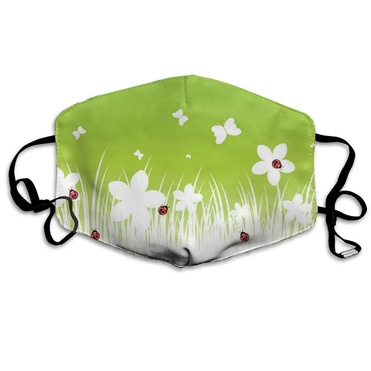 

Mouth Mask Butterfly ANG Ladybug Print Masks - Breathable Adjustable Windproof Mouth-Muffle, Camping Running for Women and Men
