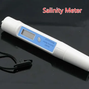 Cheap SA-287 Salinity Meter Digital Soup Food Lucai Salimeter Sea Salt Electronic Measurement Instrument Resolution Calibrate