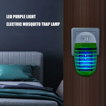 

Mosquito Killer Lamp Home Mute Radiationless Bug Killer Electronic Socket Trap No Radiation Insect Killer Flies Trap Lamp