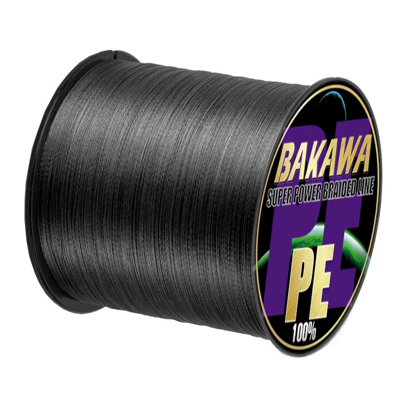 BAKAWA Pesca Fly Fishing Line 4 Strand 300M 100M PE Carp Braided