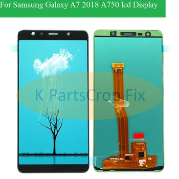 

For Samsung Galaxy A7 2018 lcd Display SM-A750F A750F A750 LCD Display Touch Screen Digitizer Replacement Parts A750 LCD