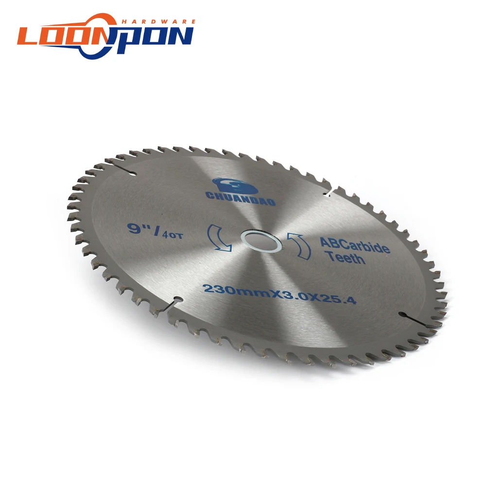 1Pc 230mm 40T 60T Carbide Circular Saw 
