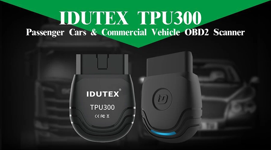 IDUTEX TPU300 Passenger Cars& Commercial Vehicle OBD2 Scanner