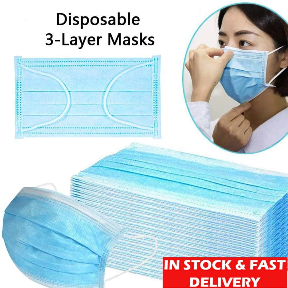 

10PCS Anti-bacterial KN95 Mask High Quality Mask Earloop Face Mouth Masks Three-layer Protective Mask Anti-virus Surgical Mask