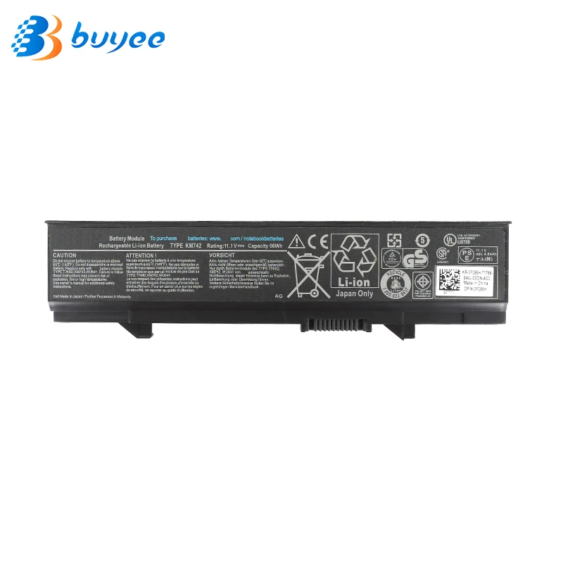 Original Laptop Battery For Dell Latitude E5400 E5410 E5500 E5510 312-0762 312-0769 451-10616 KM742 KM769 0RM668 312-0902 56WH | Компьютеры
