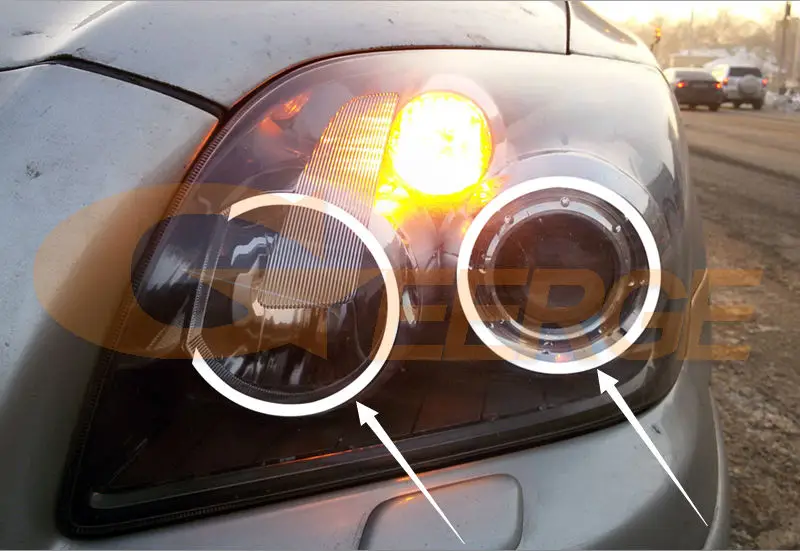 Для Toyota Avensis T25 2006 2007 2008 facelift отличное качество ультра яркие CCFL ангельские глазки