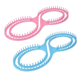 

8-shaped Knitter Afghan Loom Knitting Board Tools For Sweater Socks Home Sewing Handwork Kit Crafts Tools Sewing Tools
