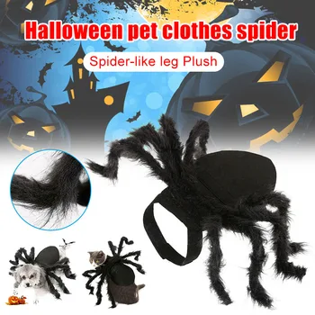 

Halloween Spider Pet Costume Cool Cosplay Clothes for Dog Puppy Funny Party Pets Supplies SDF-SHIP