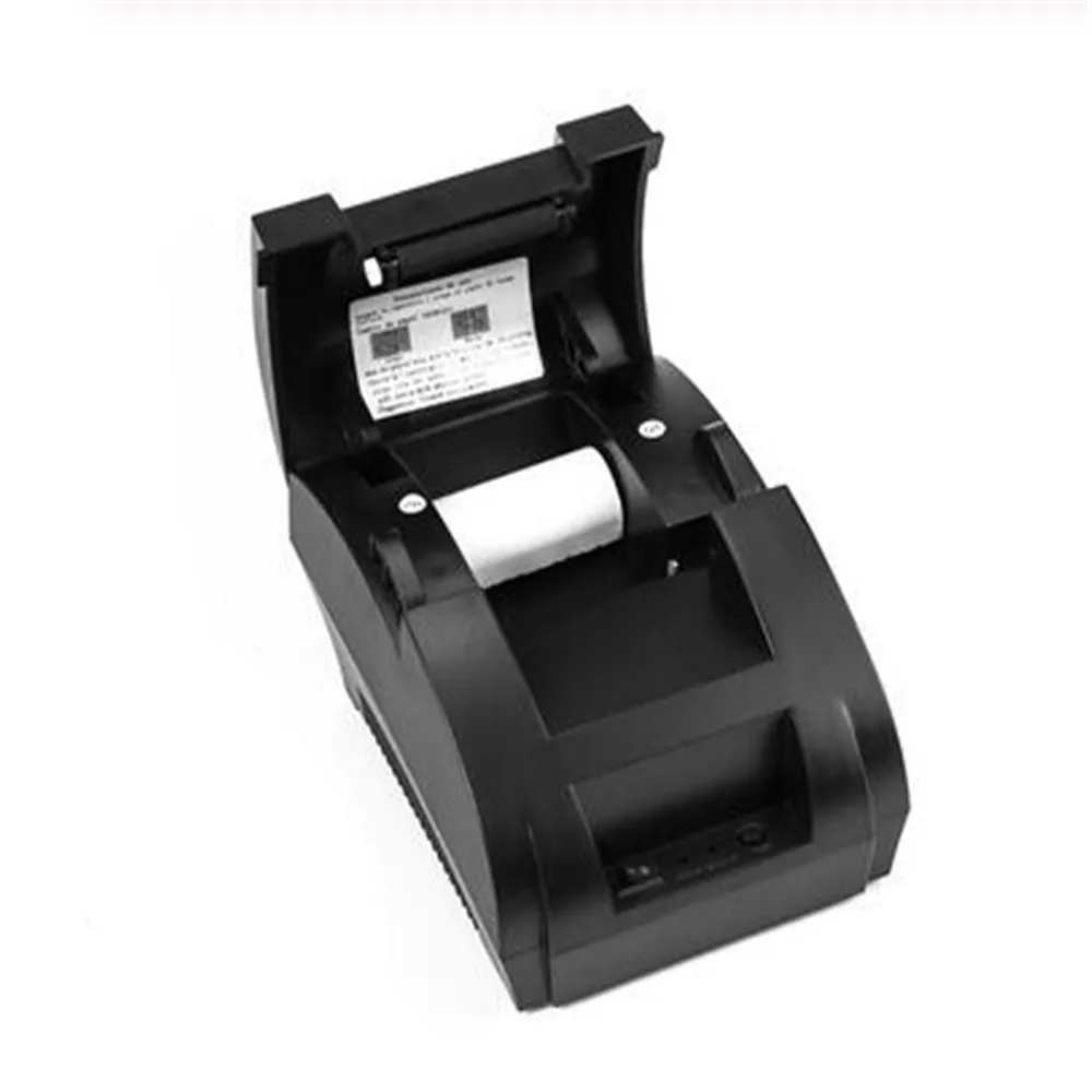 POS термопринтер Мини 58 мм USB POS чековый принтер для Resaurant супермаркета магазина Чековая машина EU US Plug