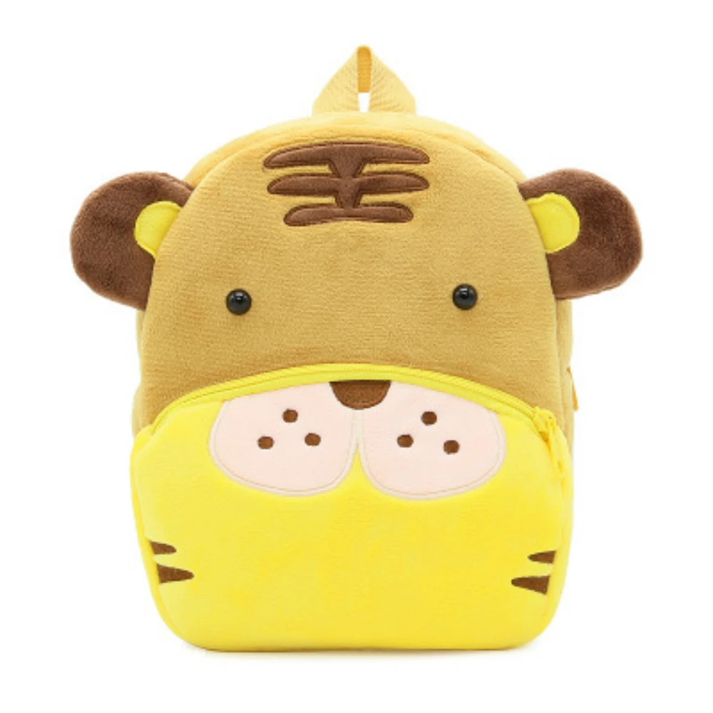

2019 Animal Plush Bag School Backpack Kids Small School Bags For Boys Safety-harness Mochilas Infantis Cartable Enfant
