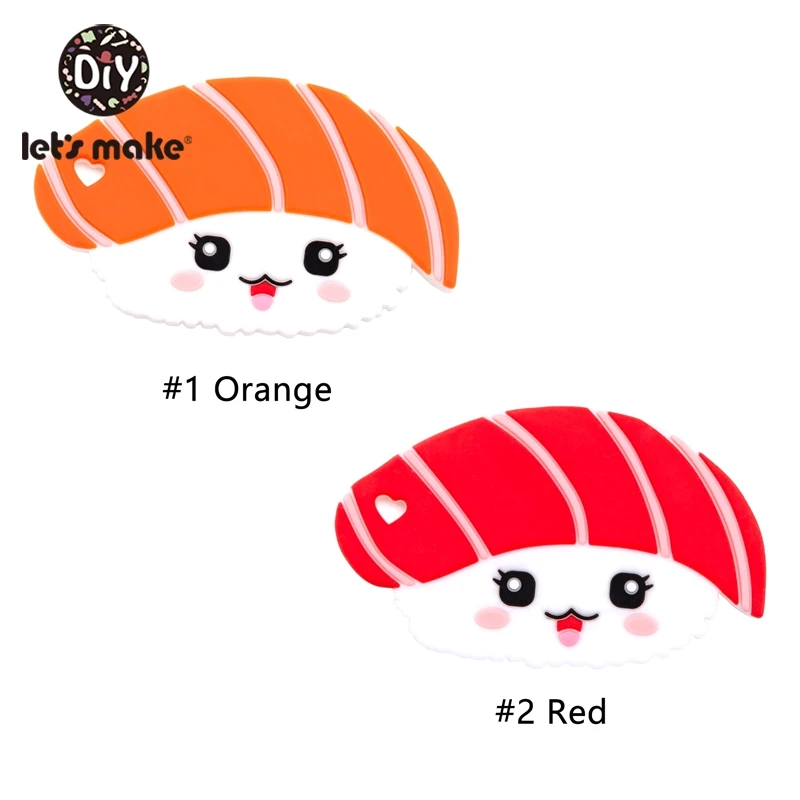 sushi teething toy