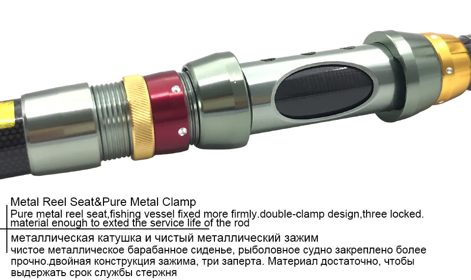 K8356 99% Carbon Portable Telescopic Fishing Rod Spinning Sea Rod Superhard Ocean Rod Fishing Tackle1.82.12.42.73.03.33.6M (4)