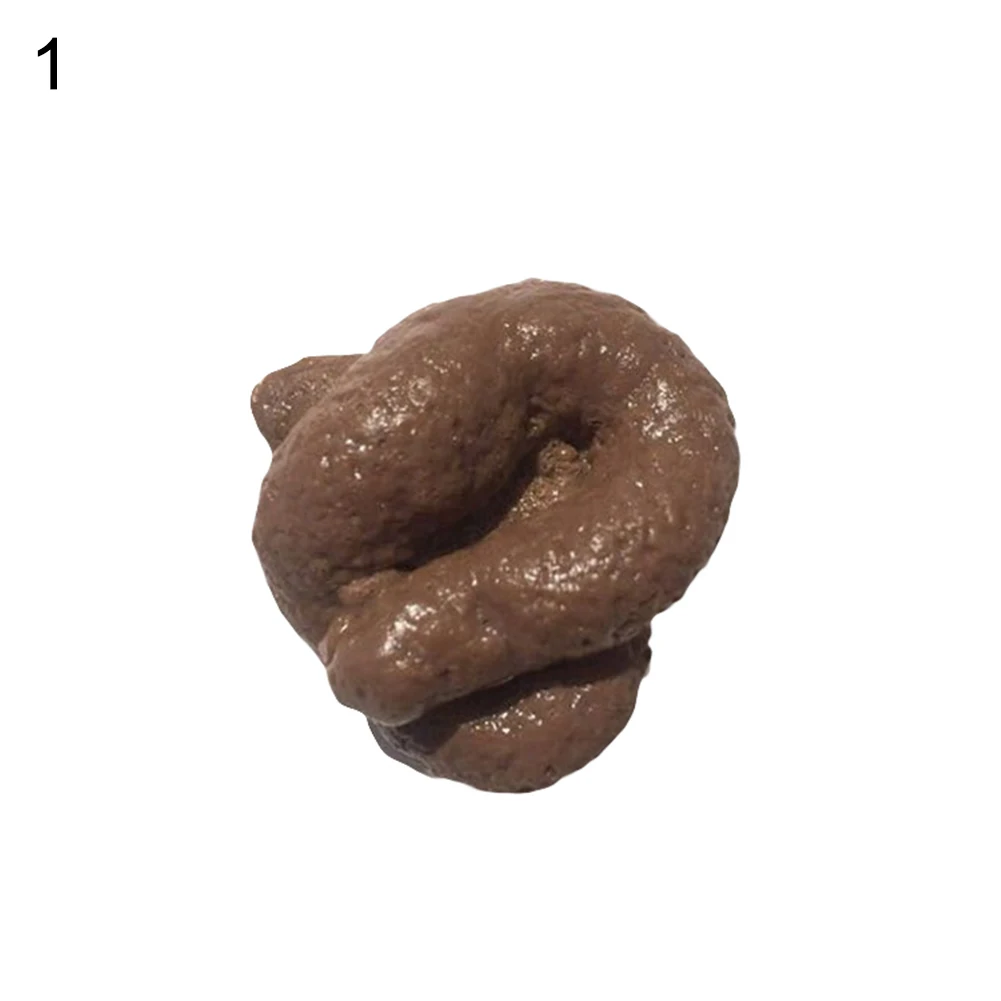 Realistic Gross Poo Waste Turd Fake Poop Joke Dirty Trick Novelty Funny Pooper Props Model Toy Prank Trick Practical Gag Toys