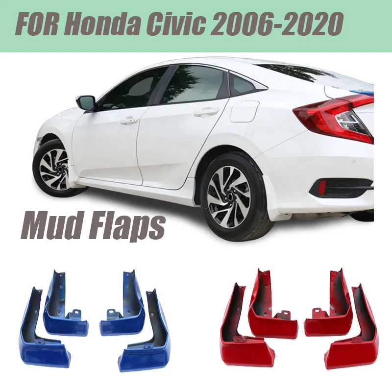 Geeignet-f-r-Honda-Civic-2016-2020-Schmutzf-nger-splash-Guands-Vorne ...