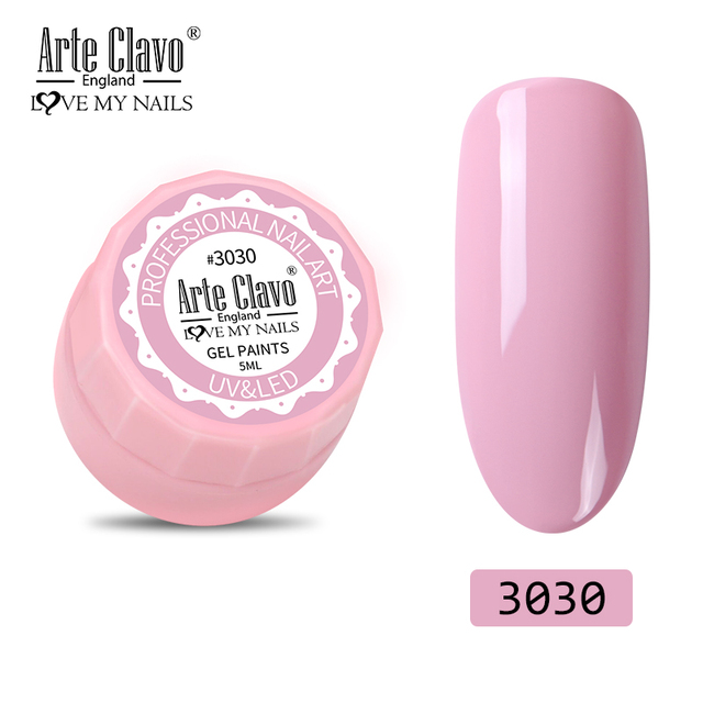 Clavo 5ML Painting Gel Nail Polish 72 Colors Gel Varnish Set For Manicure Top Base Coat Hybird Design of Nail Art Lacquer