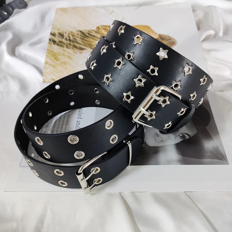 Unisex Jeans Belt Punk Gothic Belts For Women Men Waist Corset