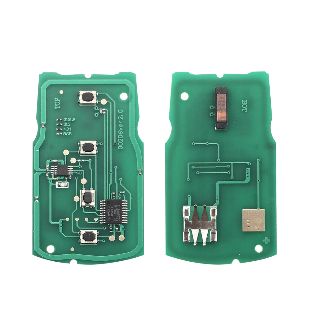 Remote Control/ Key Case For Bmw 7 Series E65 E66 E67 E68 745i 750i Id46 Chip Id7944 Cas1 System Uncut Hu92 V4 Buttons 315mhz - - Racext™️ - - Racext 24