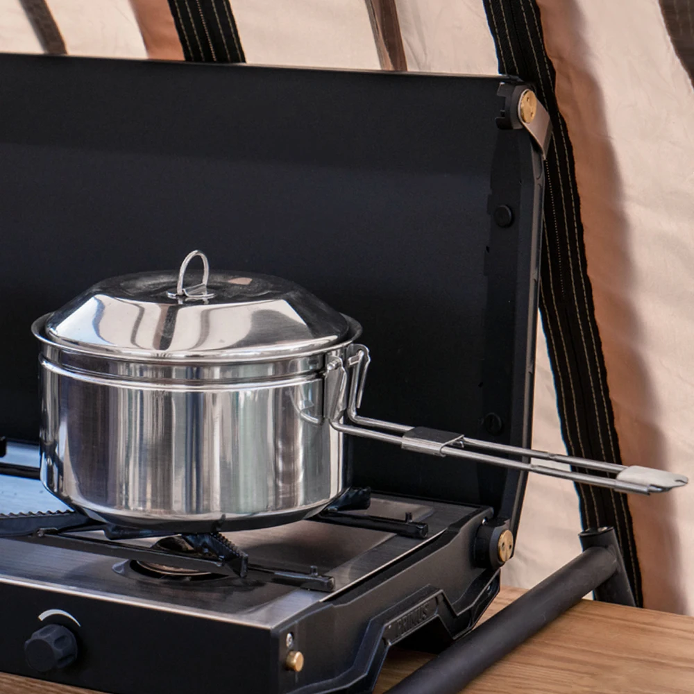 Fire Maple Antarcti Stainless Steel Cooking Pot Outdoor Foldable Camping Cookware S304 1L 402g